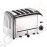 Dualit Toaster 40352 Chrom 4 Schlitze 2,2kW/230V | 4 Schlitze | 130 Scheiben pro Stunde