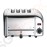 Dualit Toaster 40352 Chrom 4 Schlitze 2,2kW/230V | 4 Schlitze | 130 Scheiben pro Stunde