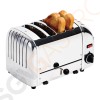 Dualit Toaster 40352 Chrom 4 Schlitze 2,2kW/230V | 4 Schlitze | 130 Scheiben pro Stunde