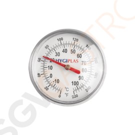 Hygiplas Taschenthermometer mit Zifferblatt Taschenthermometer.