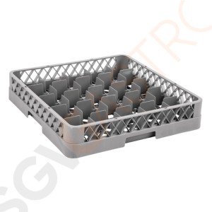 Vogue Gläserspülkorb mit 25 Fächern 10 x 50 x 50cm