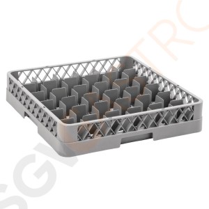 Vogue Gläserspülkorb mit 36 Fächern 10 x 50 x 50cm