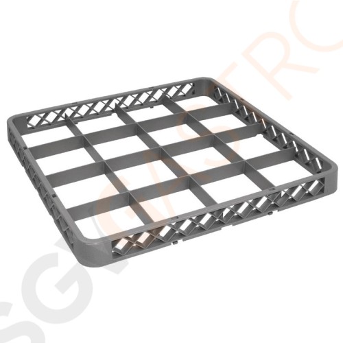 Vogue Gläserkorbaufsatz mit 16 Fächern Geeignet für Korb F612 | 4,5(H) x 50(B) x 50(T)cm Vogue Gläserkorbaufsatz mit 16 Fächern Geeignet für Korb F612 | 4,5(H) x 50(B) x 50(T)cm