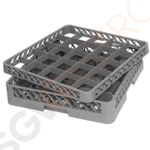 Vogue Gläserkorbaufsatz mit 25 Fächern Geeignet für Korb F613 | 4,5(H) x 50(B) x 50(T)cm Vogue Gläserkorbaufsatz mit 25 Fächern Geeignet für Korb F613 | 4,5(H) x 50(B) x 50(T)cm