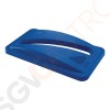 Rubbermaid Slim Jim Deckel blau Für Papier | blau