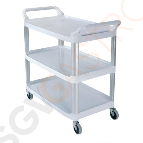 Rubbermaid X-tra Servicewagen weiß Material: Polypropylen. Maße: 96(H) x 103(B) x 51(T)cm. Rubbermaid X-tra Servicewagen weiß Material: Polypropylen. Maße: 96(H) x 103(B) x 51(T)cm.