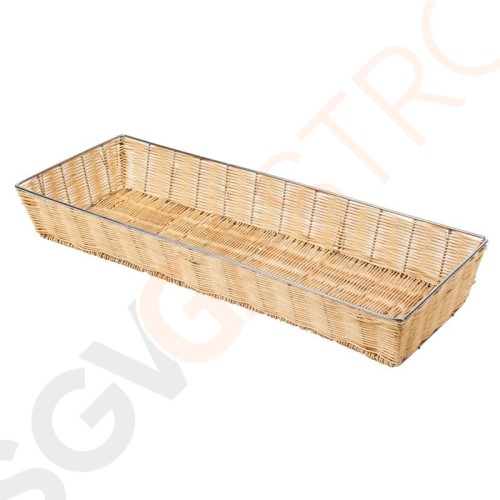 Olympia stapelbarer Brotkorb Weide 60 x 22cm 9 x 60 x 22cm | Korbweide Olympia stapelbarer Brotkorb Weide 60 x 22cm 9 x 60 x 22cm | Korbweide