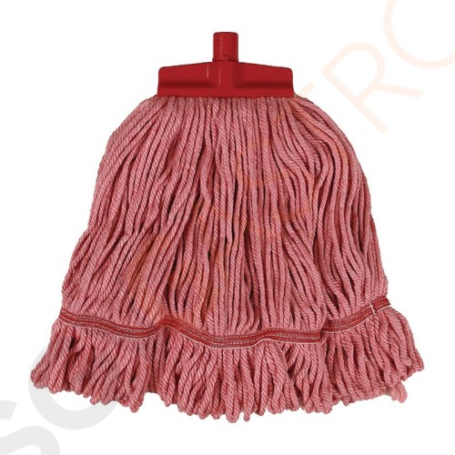 SYR synthetischer Kentucky Moppkopf rot Geeignet für Stiel L347 | rot | Synthetik