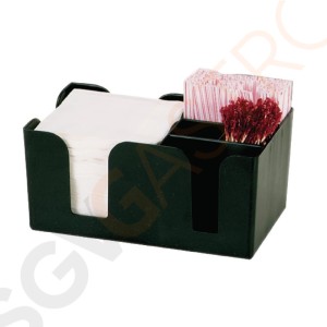 Kristallon Bar-Organizer 24 x 15 x 10,5cm | 6 Fächer | Kunststoff