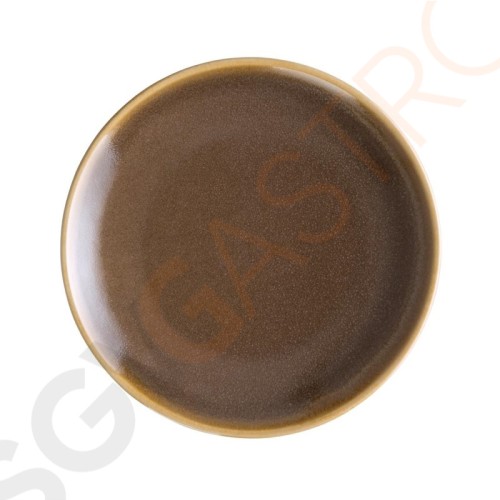 Olympia Kiln Runder Coupeteller Borke 17,8cm 17,8(Ø)cm | 6 Stück