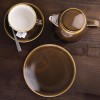 Olympia Kiln Runder Coupeteller Borke 17,8cm 17,8(Ø)cm | 6 Stück