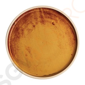 Olympia Canvas flacher runder Teller siena-rost 25cm 25cm (Ø) | 6 Stück pro Packung Olympia Canvas flacher runder Teller siena-rost 25cm 25cm (Ø) | 6 Stück pro Packung