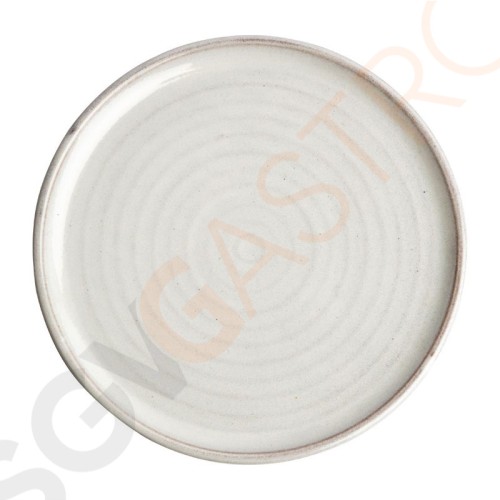 Olympia Canvas runder Teller mit schmalem Rand weiß 26,5cm 26,5cm (Ø) | 6 Stück pro Packung Olympia Canvas runder Teller mit schmalem Rand weiß 26,5cm 26,5cm (Ø) | 6 Stück pro Packung