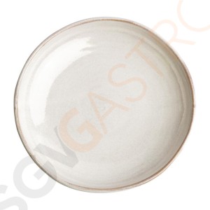 Olympia Canvas Schale mit hohem Rand weiß 23cm 23cm (Ø) | 6 Stück pro Packung