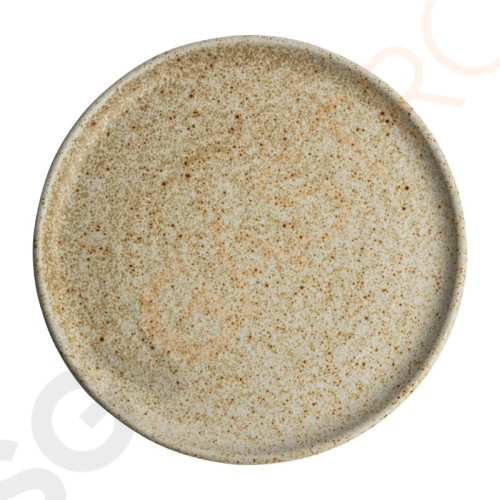 Olympia Canvas runder Teller mit schmalem Rand Weizen 26,5cm 26,5cm (Ø) | 6 Stück pro Packung