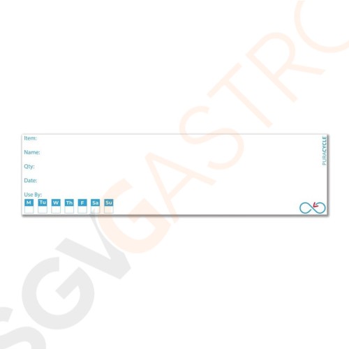 Puracycle Wiederverwendbare Tages-Flaschenetiketten 25 Stück pro Packung Puracycle Wiederverwendbare Tages-Flaschenetiketten 25 Stück pro Packung