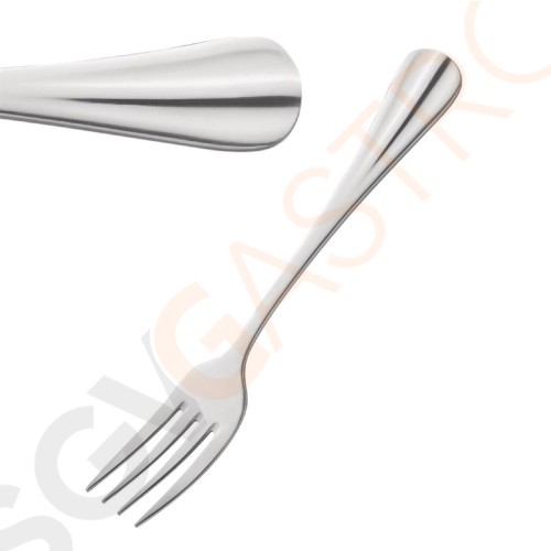 Amefa Baguette Dessertgabel 18/0 18/0 Edelstahl | 12 Stück pro Packung