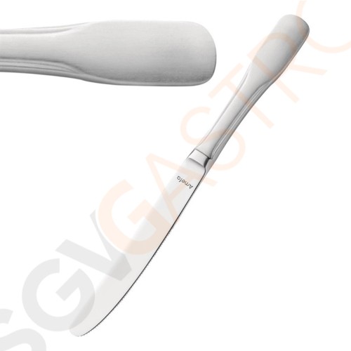 Amefa Vieux Paris Dessertmesser 18/0 Satinierter 18/0 Edelstahl | 12 Stück pro Packung Amefa Vieux Paris Dessertmesser 18/0 Satinierter 18/0 Edelstahl | 12 Stück pro Packung