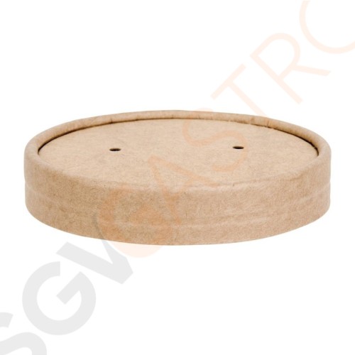 Fiesta Green Papierdeckel 11,8cm für Suppenbecher Für Suppenbecher FB166 und FB168 | 500 Stück