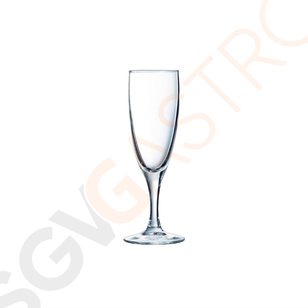 Arcoroc Elegance Champagnerflöten 10cl 10cl | Glas | 12 Stück pro Packung