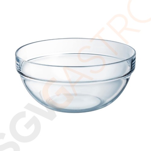 Arcoroc Empilable Stapelbare Salatschüsseln 20cm 20(Ø)cm | Gehärtetes Glas | 6 Stück pro Packung Arcoroc Empilable Stapelbare Salatschüsseln 20cm 20(Ø)cm | Gehärtetes Glas | 6 Stück pro Packung