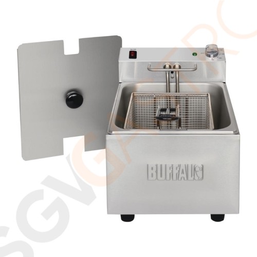 Buffalo Fritteuse 5L 2,8kW. Ölkapazität: 5L Buffalo Fritteuse 5L 2,8kW. Ölkapazität: 5L