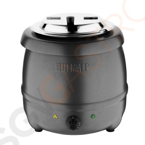 Buffalo Suppenkessel anthrazit 10L 400W/230V | Kapazität: 10L | anthrazit
