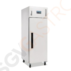 Polar Serie G Kühlschrank Edelstahl 600L Bruttokapazität: 600L | Nettokapazität: 376L | GN2/1-geeignet | 1-türig Polar Serie G Kühlschrank Edelstahl 600L Bruttokapazität: 600L | Nettokapazität: 376L | GN2/1-geeignet | 1-türig