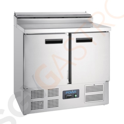 Polar Serie G Pizzakühltisch Saladette 2-türig 254L Pizzatisch/ Saladette, 2-türig. Polar Serie G Pizzakühltisch Saladette 2-türig 254L Pizzatisch/ Saladette, 2-türig.