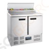 Polar Serie G Pizzakühltisch Saladette 2-türig 254L Pizzatisch/ Saladette, 2-türig. Polar Serie G Pizzakühltisch Saladette 2-türig 254L Pizzatisch/ Saladette, 2-türig.