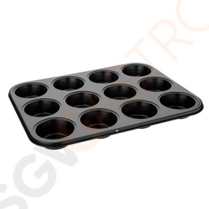 Vogue antihaftbeschichtete Muffinform 12 Muffins Maße: 35(L) x 27(B) x 3(H)cm Vogue antihaftbeschichtete Muffinform 12 Muffins Maße: 35(L) x 27(B) x 3(H)cm