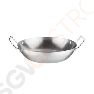 Vogue Paellapfanne 20cm 20(Ø)cm | Material: Unbeschichtetes Eisen | Induktionsgeeignet Vogue Paellapfanne 20cm 20(Ø)cm | Material: Unbeschichtetes Eisen | Induktionsgeeignet