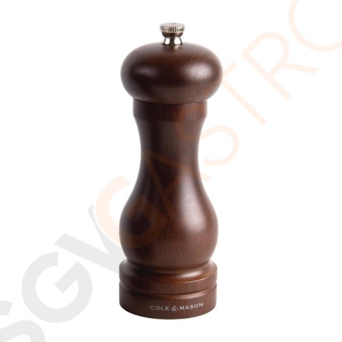 Cole & Mason Forest Salzmühlen dunkles Holz 16,5cm 4 Stück | verstellbare Mahlung | 16,5(H)cm | dunkles Holz Cole & Mason Forest Salzmühlen dunkles Holz 16,5cm 4 Stück | verstellbare Mahlung | 16,5(H)cm | dunkles Holz