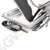 Olympia Induktions-Chafing-Dish GN 1/1 Kapazität: 9L | 30 x 59,5 x 46cm (GN1/1) | Edelstahl und Glas