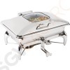 Olympia Gestell für Induktions-Chafing-Dish GN 1/1 Für Gebrauch mit Chafing-Dish GD155 | Edelstahl