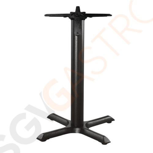 Bolero Tischfuß mit Fußkreuz Gusseisen 72cm hoch 72(H)cm | Gusseisen