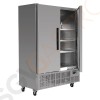Polar Serie G Slimline Gefrierschrank Edelstahl 960L 870W/230V | 201 x 134 x 71cm | (Nutz)Kapazität: 960/671L | 6 Roste | 2-türig | Edelstahl Polar Serie G Slimline Gefrierschrank Edelstahl 960L 870W/230V | 201 x 134 x 71cm | (Nutz)Kapazität: 960/671L | 6 Roste | 2-türig | Edelstahl