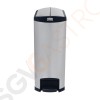 Rubbermaid Slim Jim End Step Pedaleimer Edelstahl 90L Kapazität: 90L | Edelstahl