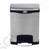 Rubbermaid Slim Jim Front Step Pedaleimer Edelstahl 30L Kapazität: 30L | Edelstahl Rubbermaid Slim Jim Front Step Pedaleimer Edelstahl 30L Kapazität: 30L | Edelstahl