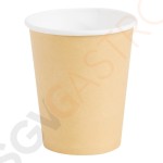 Fiesta Coffee To Go Becher 230ml hellbraun x50 Verkauft im 50er-Pack