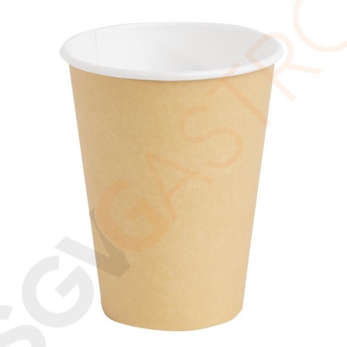Fiesta Coffee To Go Becher 340ml hellbraun x50 Kapazität: 340ml. Farbe: Hellbraun. Verkauft im 50er Pack. Fiesta Coffee To Go Becher 340ml hellbraun x50 Kapazität: 340ml. Farbe: Hellbraun. Verkauft im 50er Pack.
