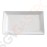 APS Pure Tablett weiß GN1/1 53 x 32,5cm (GN1/1) | Melamin | weiß