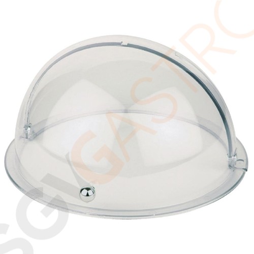 APS Pure Kuchenhaube für Teller GF155 Für Teller GF155 | Rolldeckel | 20 x 38(Ø)cm | Kunststoff APS Pure Kuchenhaube für Teller GF155 Für Teller GF155 | Rolldeckel | 20 x 38(Ø)cm | Kunststoff