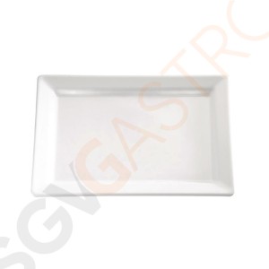 APS Pure rechteckige Sushiplatte weiß 30 x 21cm 30 x 21cm | Melamin | weiß APS Pure rechteckige Sushiplatte weiß 30 x 21cm 30 x 21cm | Melamin | weiß