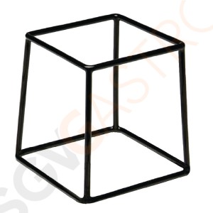 APS Buffetständer 18cm 18 x 18 x 18cm | Schwarz APS Buffetständer 18cm 18 x 18 x 18cm | Schwarz