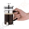 Olympia French Press Edelstahl und Glas 35cl Inhalt: 35cl (3 Tassen) | Edelstahl und Glas Olympia French Press Edelstahl und Glas 35cl Inhalt: 35cl (3 Tassen) | Edelstahl und Glas
