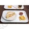 Kristallon Fast Food-Tablett weiß 34,5 x 26,5cm 34,5 x 26,5cm | Polypropylen | weiß