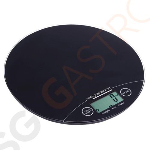 Weighstation elektronische runde Waage 5kg Maximales Gewicht: 5kg. Ideal für den Gebrauch an kleineren Orten.