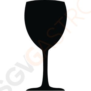 Securit Wandtafel Weinglas 50 x 24cm