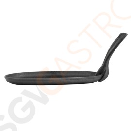 Olympia ovale Servierpfanne 24 x 14cm Geeignet für Brett GG135 | 24 x 14cm | Gusseisen